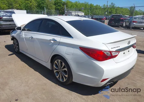 2014 Hyundai Sonata Se z USA, uszkodzony, nr VIN 5NPEC4AC1EH849402